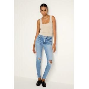 Good American Soft-Tech Good Legs Skinny Jeans 0/25